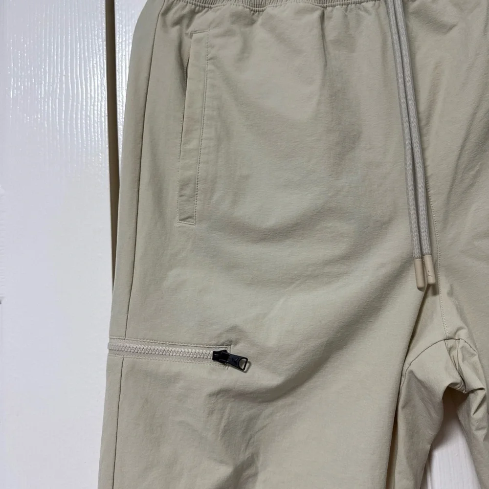 Jordan Men's Joggers in Beige with Black Jumpman A-11